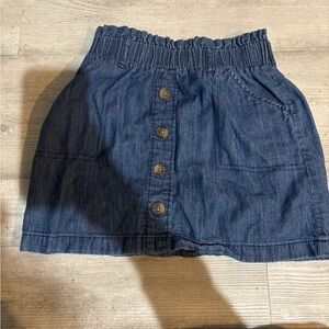 OshKosh B'gosh Blue Denim Button Skirt
